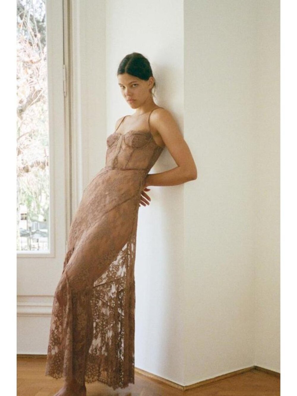 ZARA RING-DETAIL LACE STRAPPY DRESS 1758/151/745 - Picture 3 of 5